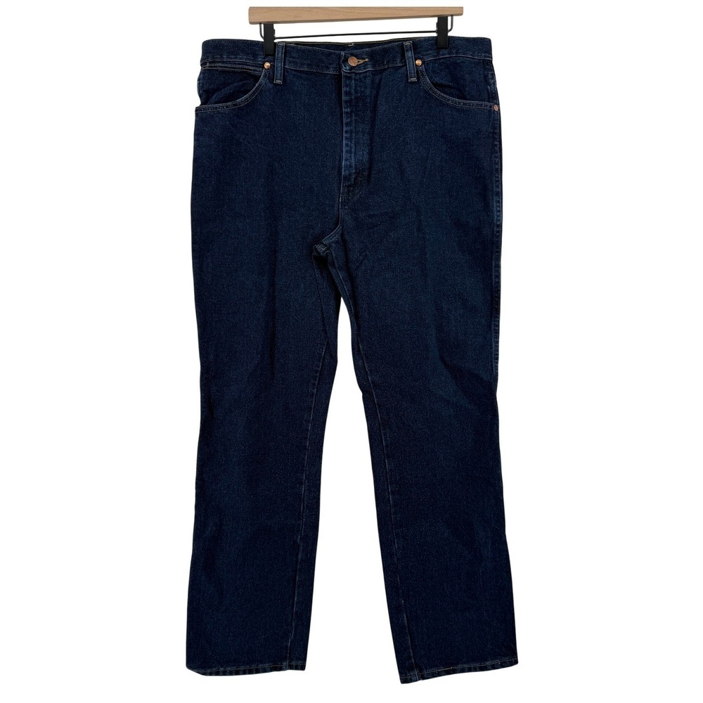 Wrangler Cowboy Cut Slim Fit Jeans Dark Stone Men 38x32 Denim Western‎ 0936DSD